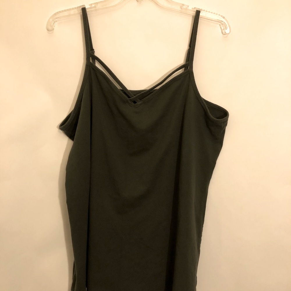 Torrid green tank top size size 4x